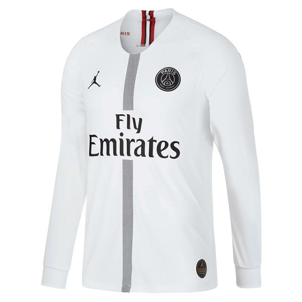 Camiseta Paris Saint Germain 3ª ML 2018/19 Blanco